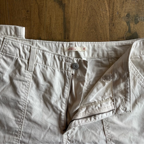 Levi's Beige 94 baggy utility High-Waisted Pants - Picture 6 of 6